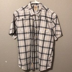 Lucky Brand Button Down Short Sleeve